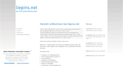 Desktop Screenshot of liepins.net