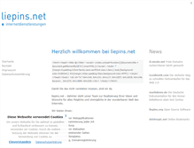 Tablet Screenshot of liepins.net